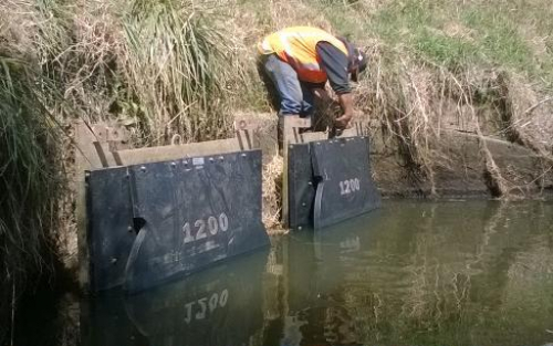 Torrent Floodgates Fish Friendly Flood Gate